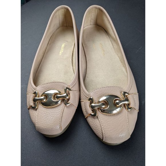 A2 BY AEROSOLES FLATS SIZE 7 NUDE - Picture 4 of 6